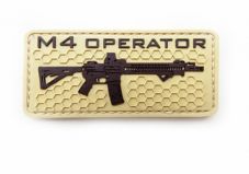 Патч M4 Operator ПВХ (Tan)