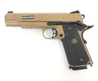 Пистолет пневм KP-07 GAS M1911 COLT GBB M1911 MEU TAN (KJW)