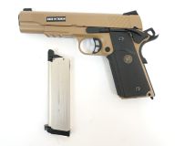 Пистолет пневм KP-07 GAS M1911 COLT GBB M1911 MEU TAN (KJW)